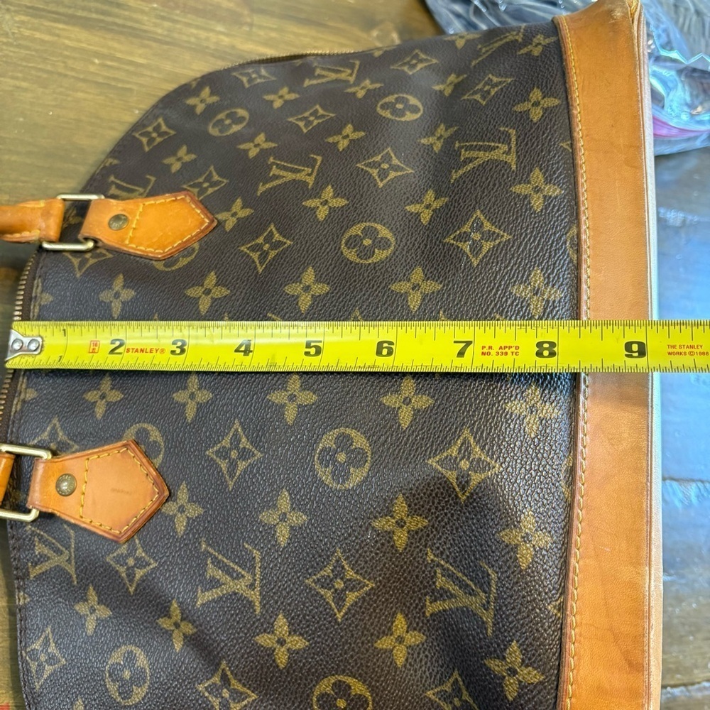 LV Louis Vuitton Vintage Alma PM Canvas Monogram Leather Tote Classic Lock - Picture 11 of 13